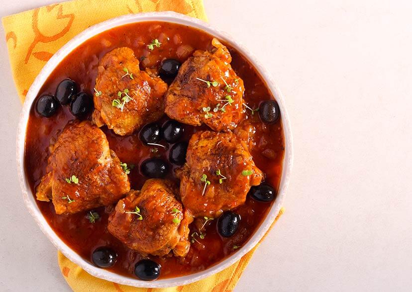 Recette Poulet à la grecque - Panzani