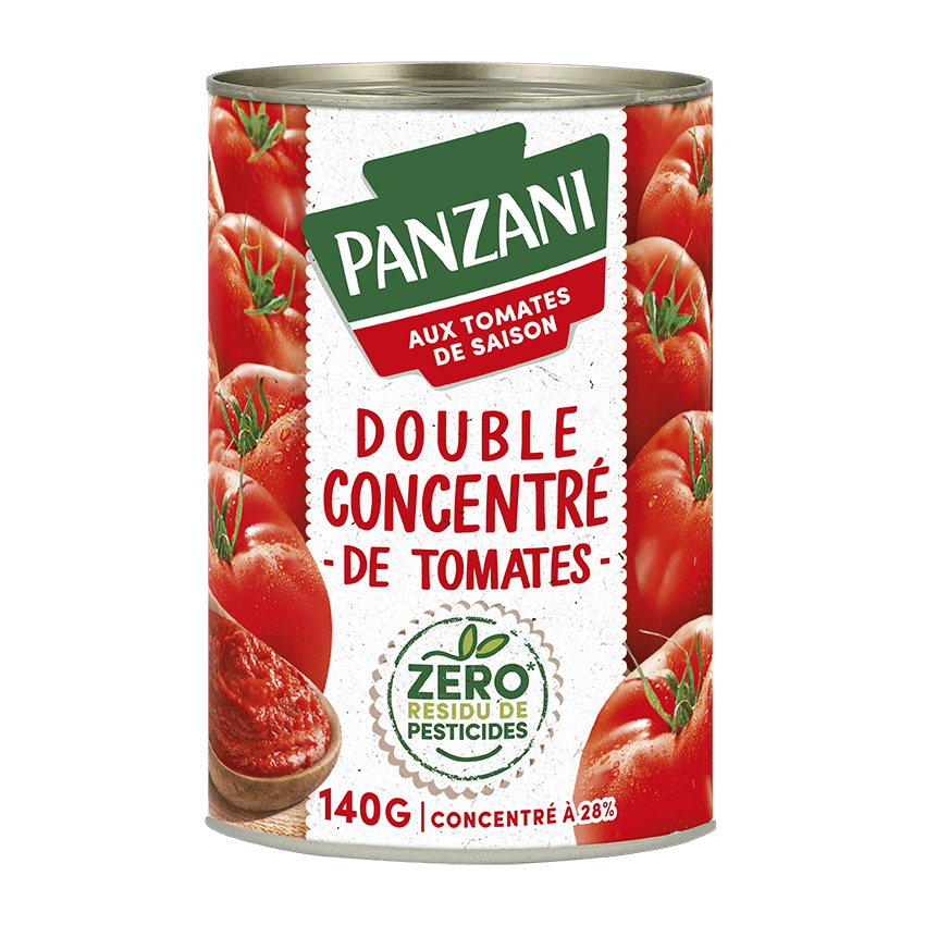 Épicerie salée : un concentré de tomates Zéro résidu de pesticides signé  Panzani